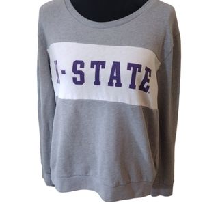 Victoria's Secret Pink KSU Sweatshirt - Size Large